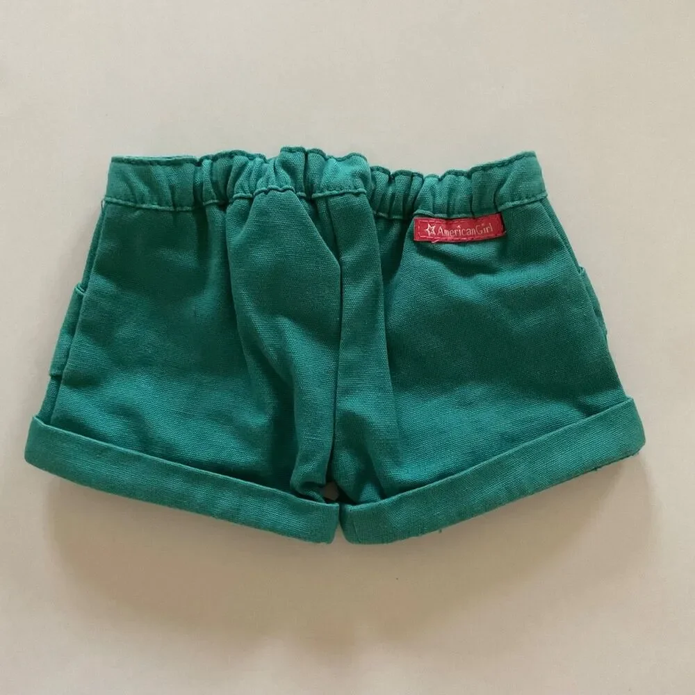 American girl Doll Easy breezy Outfit Shorts green 2013